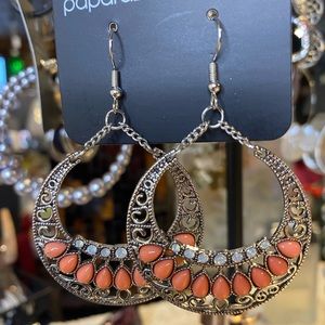 New. Crescent Couture Earrings.